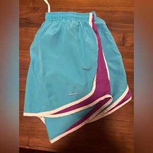 Blue Nike shorts in a large.